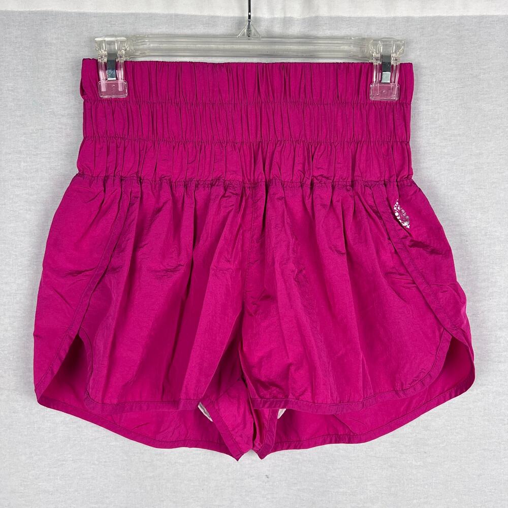 Free People Movement Shorts The Way Home Pink Athletic Running Gym Athleisure